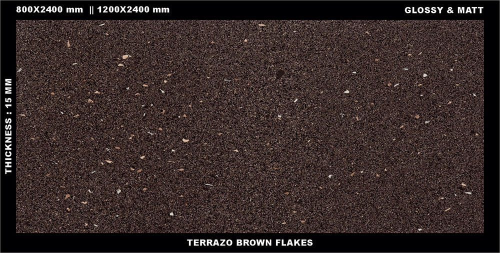 TERRAZO-BROWN-FLAKES